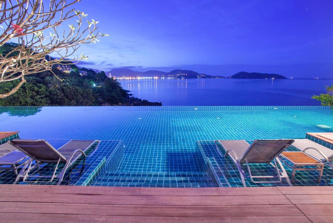 Patong Zenmaya Oceanfront Phuket, Trademark Collection By Wyndham מראה חיצוני תמונה Infinity pool at a resort in Phuket, Thailand